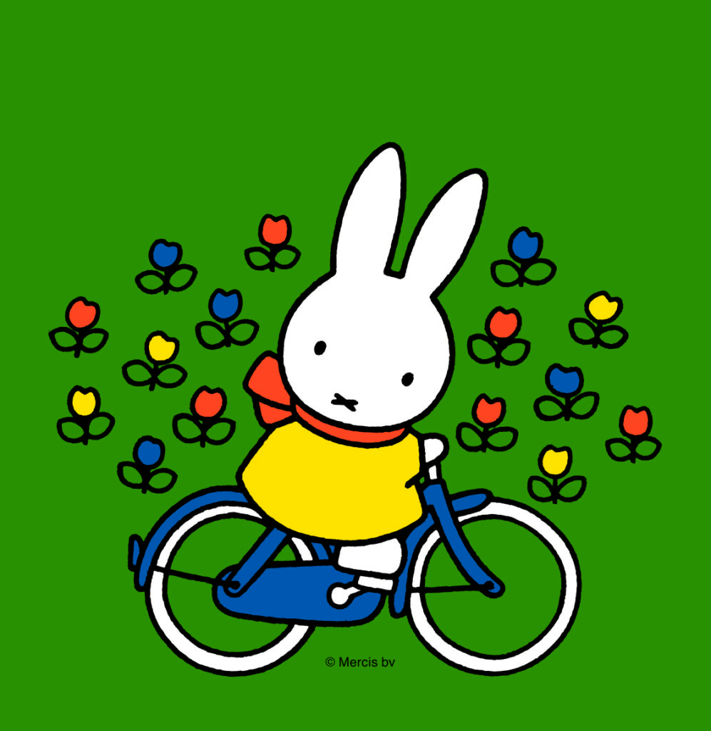 nijn op de fiets perkje 1982 groen