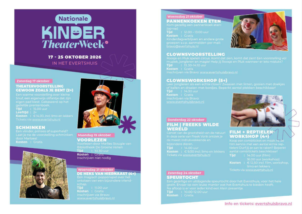 Programma flyer